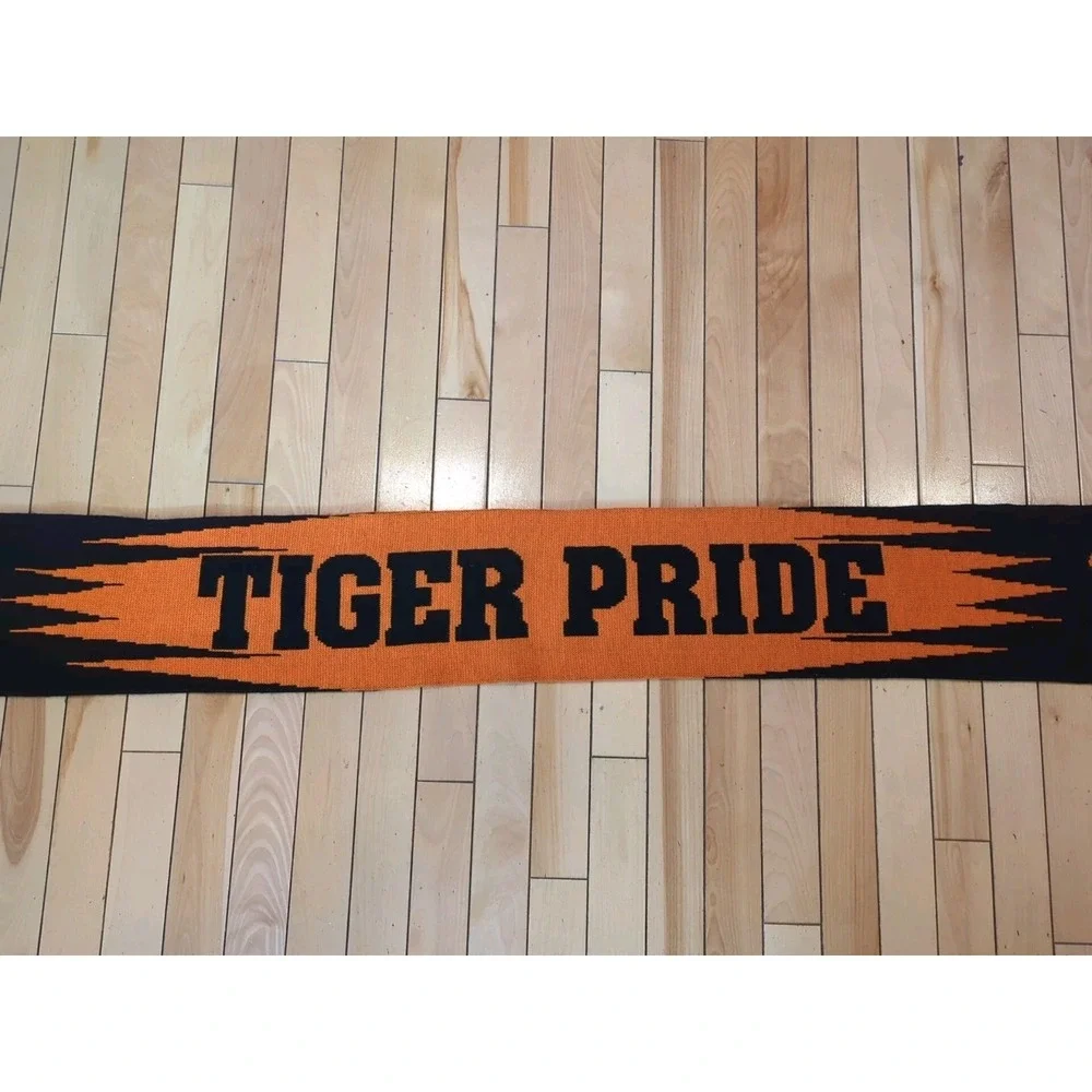 Biddeford High School Maine Tigers Adult Winter Scarf